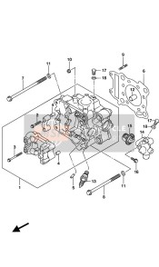 1110003HC0, Cilinderkop, Suzuki, 0